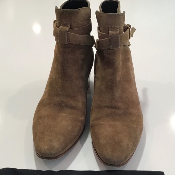 Saint Laurent tan suede - Picture 1 of 5